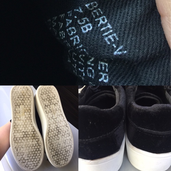 Steve Madden - “Bertie-V” Black Platform Sneaker - Picture 8 of 8